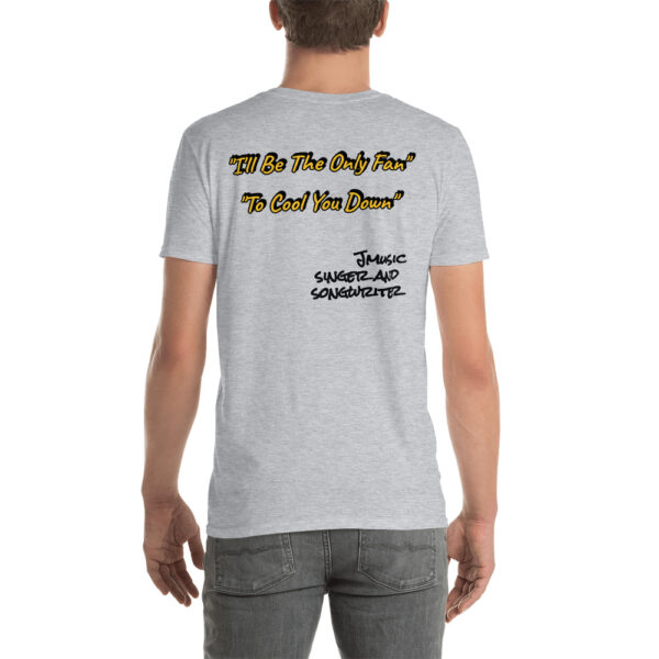 Jmusic Customizable Spark of J Branded Men and Women T-shirt - White and Grey - Image 8