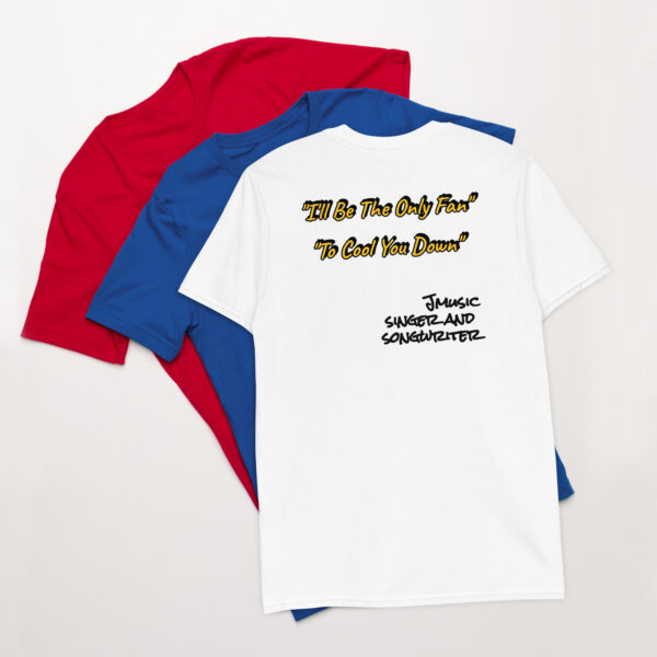 Jmusic Customizable Spark of J Branded Men and Women T-shirt - White and Grey - Image 4