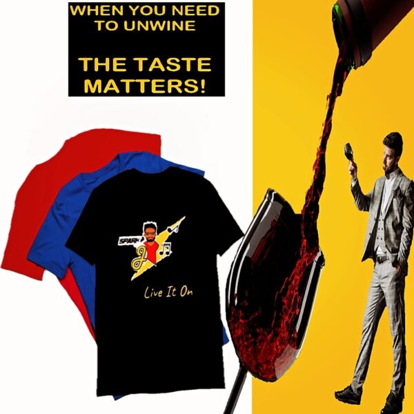 Spark of J t-shirt promotion advertisement