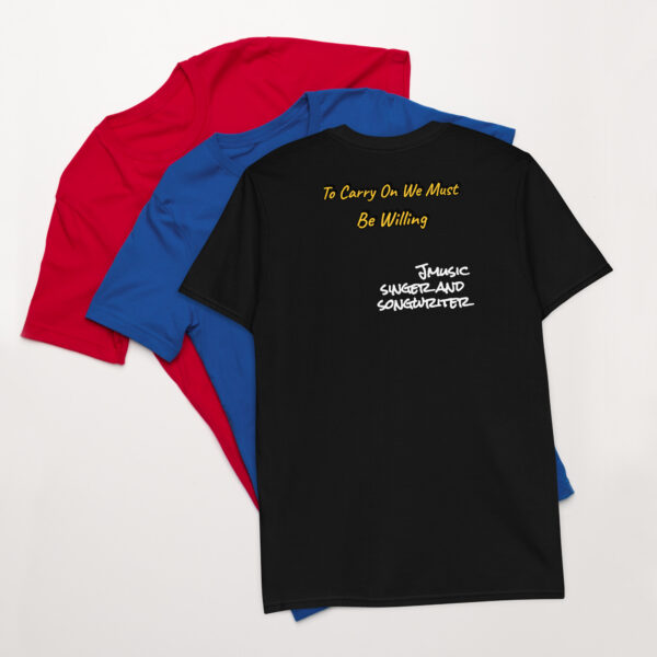 Jmusic Customizable Spark of J Branded Men and Women T-shirt- Black - Image 8