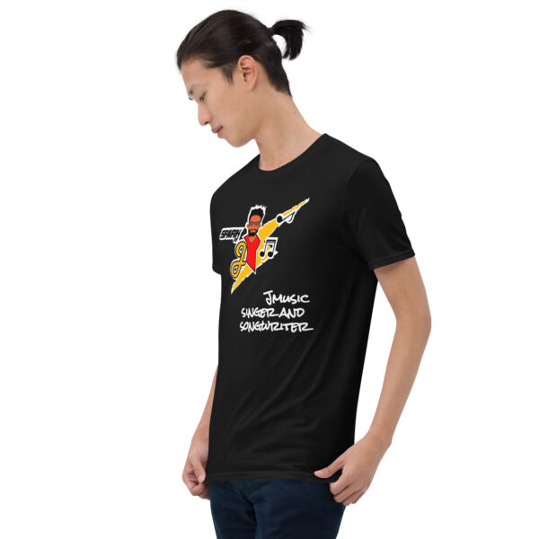 JMusic Spark of J Branded Men and Women T-shirt - Black - Image 13