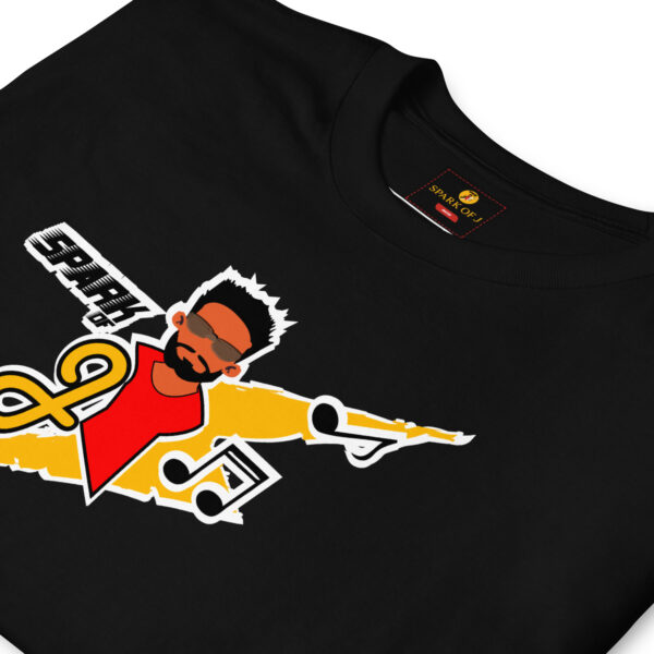 Jmusic Customizable Spark of J Branded Men and Women T-shirt- Black - Image 18