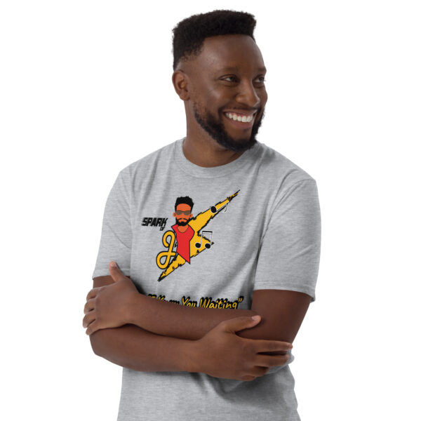 Jmusic Customizable Spark of J Branded Men and Women T-shirt - White and Grey - Image 14