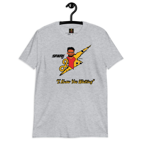 Jmusic Customizable Spark of J Branded Men and Women T-shirt - White and Grey - Image 18