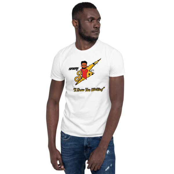 Jmusic Customizable Spark of J Branded Men and Women T-shirt - White and Grey - Image 7